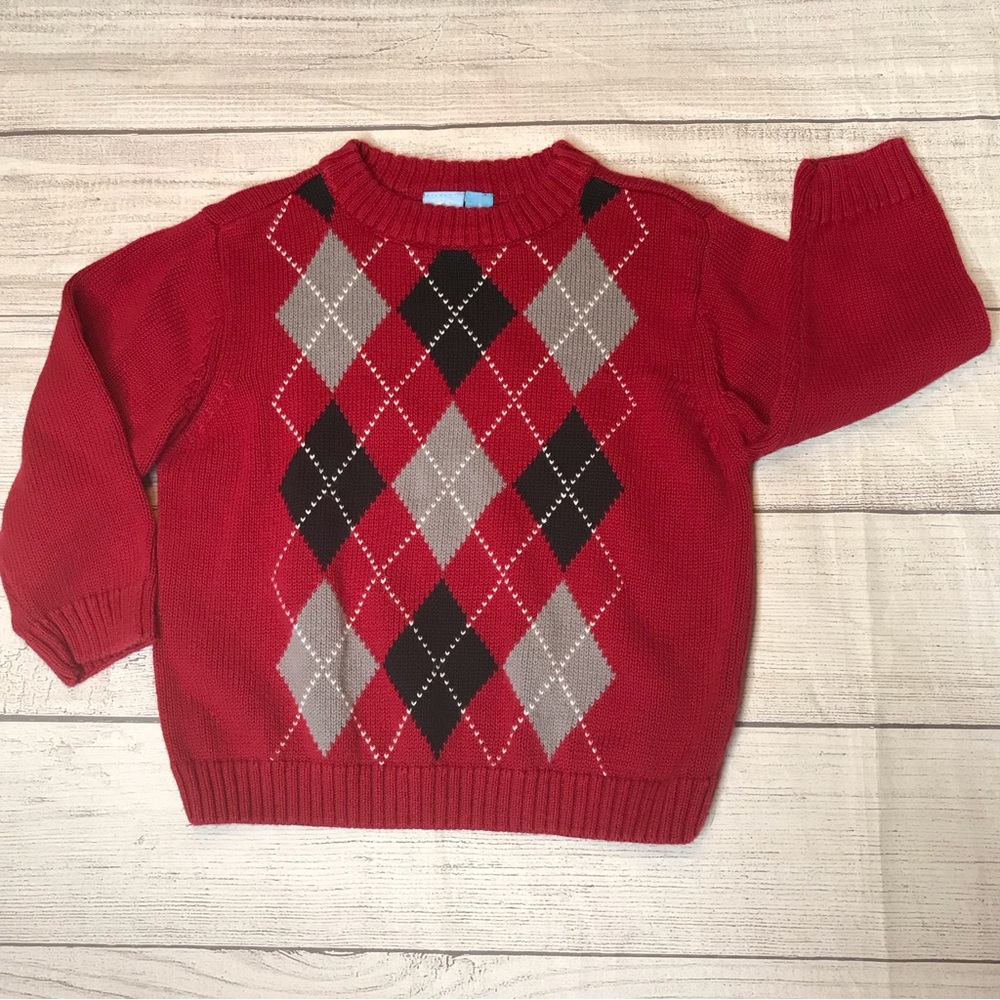 J Khaki Boys Sweater Size 4